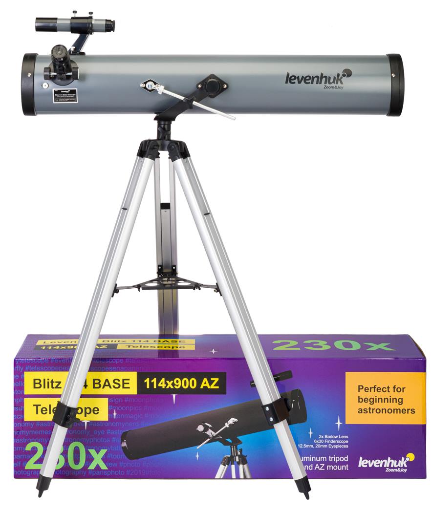 Телескоп Levenhuk Blitz 114 BASE Телескоп Levenhuk Blitz 114 BASE