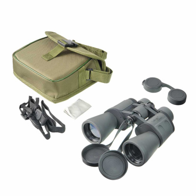 Бинокль Veber Classic БПШЦ 10x50 VRWA, серый магазин Observer-msk.ru