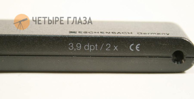 Лупа на ручке двояковыпуклая Eschenbach Economic 2x, 100 мм магазин Observer-msk.ru