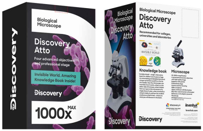 Микроскоп Discovery Atto Polar с книгой