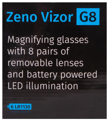 Лупа-очки Levenhuk Zeno Vizor G8