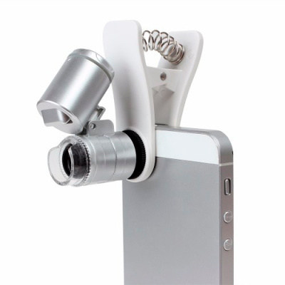 Карманный микроскоп 60х с зажимом магазин Observer-msk.ru