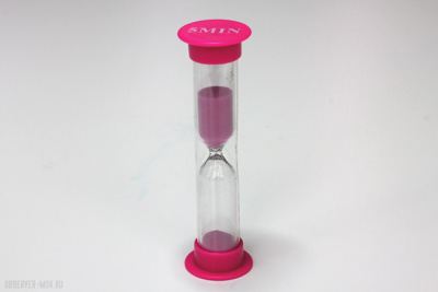 Песочные часы (5 минуты) магазин Observer-msk.ru