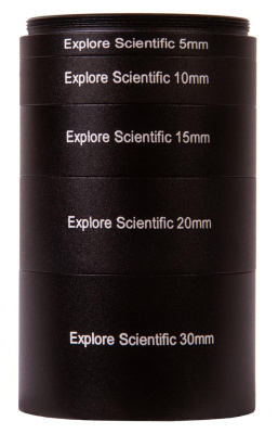 Набор удлинительных колец Explore Scientific M48x0,75 (30, 20, 15, 10, 5 мм)