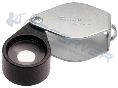 Лупа складная ахроматическая Eschenbach 10x, 15 мм, металлический корпус магазин Observer-msk.ru