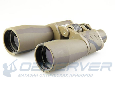 Бинокль Veber Classic БПЦ 30х60 VR, камуфляж магазин Observer-msk.ru