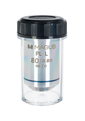 Объектив MAGUS 80PLL 80х/0,80 Plan L WD 1,25 мм