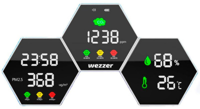 Монитор качества воздуха Levenhuk Wezzer Air PRO DM50