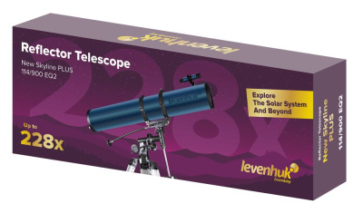 Телескоп Levenhuk New Skyline PLUS 114/900 EQ2
