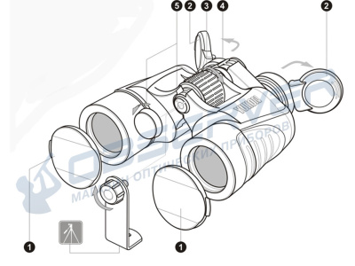 Бинокль Yukon 8x40 WA магазин Observer-msk.ru