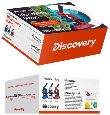 Микроскоп Discovery Nano Polar с книгой