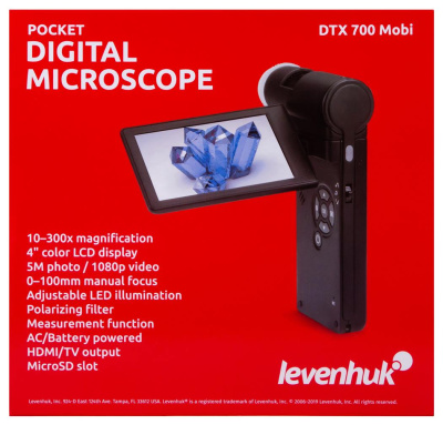 Микроскоп цифровой Levenhuk DTX 700 Mobi