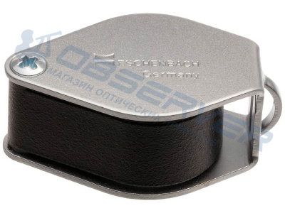 Лупа складная ахроматическая Eschenbach 10x, 15 мм, металлический корпус магазин Observer-msk.ru