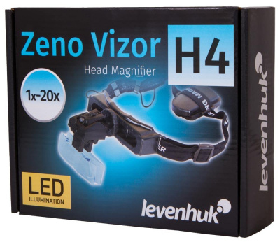 Лупа налобная Levenhuk Zeno Vizor H4 магазин Observer-msk.ru