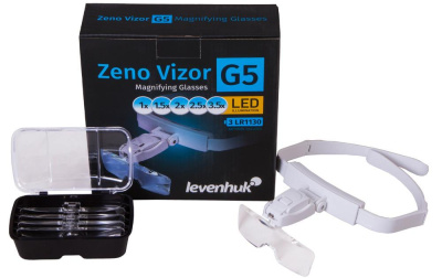 Лупа-очки Levenhuk Zeno Vizor G5 магазин Observer-msk.ru