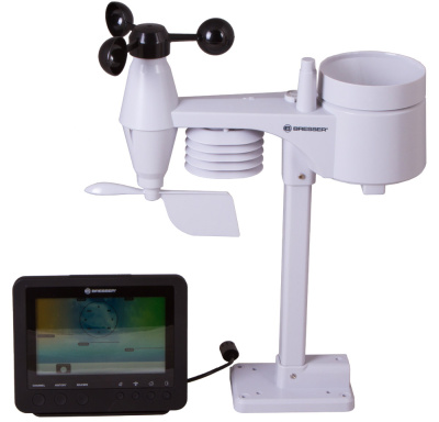 Метеостанция Bresser 5-в-1 Wi-Fi с цветным дисплеем магазин Observer-msk.ru