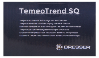 Метеостанция Bresser TemeoTrend SQ с радиоуправлением, белая магазин Observer-msk.ru