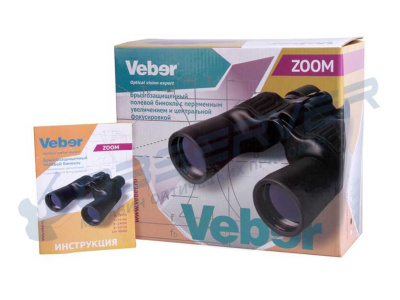 Бинокль Veber Zoom БПЦ 8–24x50 магазин Observer-msk.ru