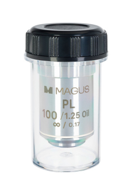 Объектив MAGUS SF100 OIL 100х/1,25 ми Plan Pol ∞/0,17
