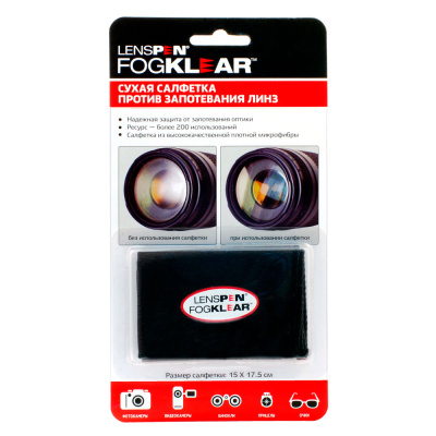 Салфетка Lenspen FogKear FK-1 магазин Observer-msk.ru