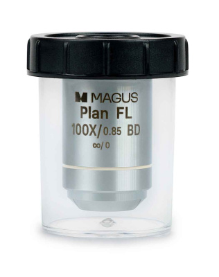 Объектив MAGUS 100PLL BD 100х/0,85 Plan L WD 0,40 мм