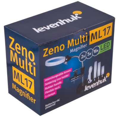 Мультилупа Levenhuk Zeno Multi ML17, черная магазин Observer-msk.ru