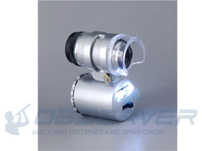 Мини микроскоп 60х магазин Observer-msk.ru