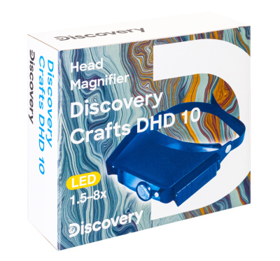 Лупа налобная Levenhuk Discovery Crafts DHD 10