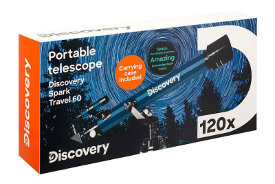 Телескоп Discovery Spark Travel 60 с книгой