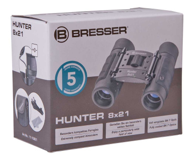 Бинокль Bresser Hunter 8x21 магазин Observer-msk.ru