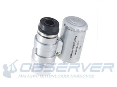 Мини микроскоп 60х магазин Observer-msk.ru