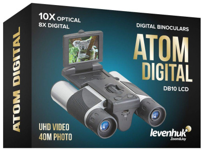 Бинокль цифровой Levenhuk Atom Digital DB10 LCD