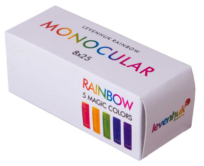 Монокуляр Levenhuk Rainbow 8x25 Lime магазин Observer-msk.ru