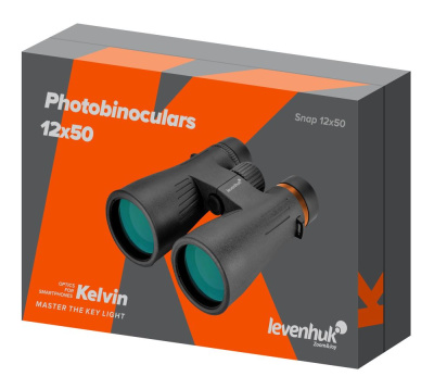Фотобинокль Levenhuk Kelvin Snap 12x50