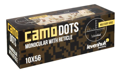 Фото Монокуляр Levenhuk Camo Dots 10x56 с сеткой